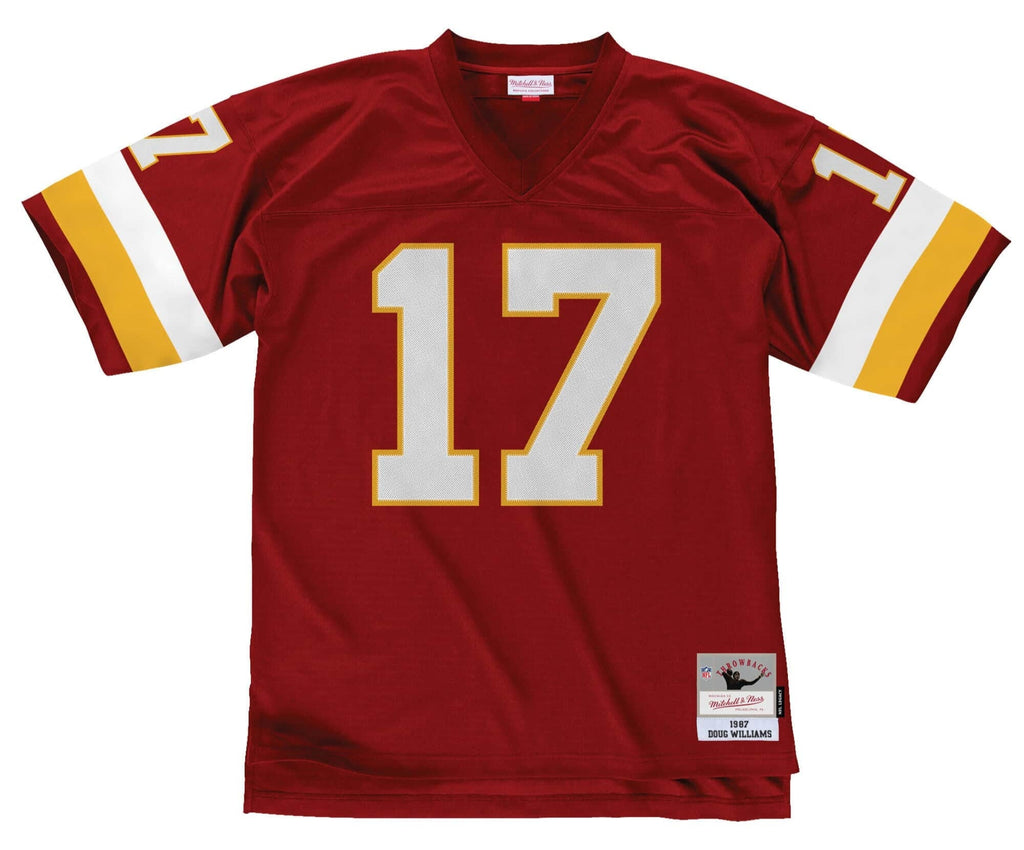 Men's Washington Commanders Redskins Doug Williams Mitchell & Ness Burgundy Legacy Replica Jersey