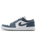 Air Jordan 1 Retro Low 'Canvas White Denim'