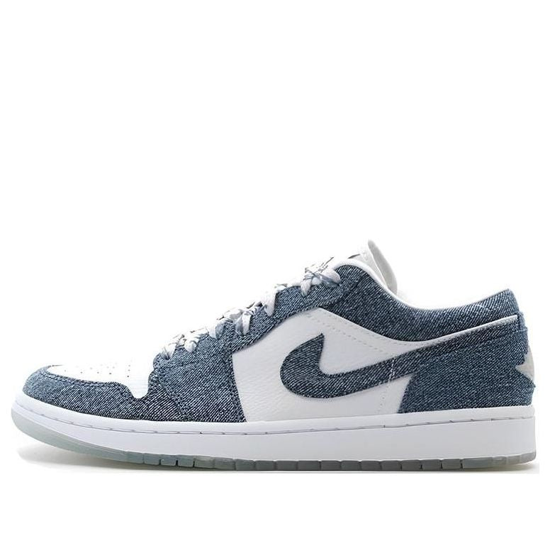 Air Jordan 1 Retro Low 'Canvas White Denim'