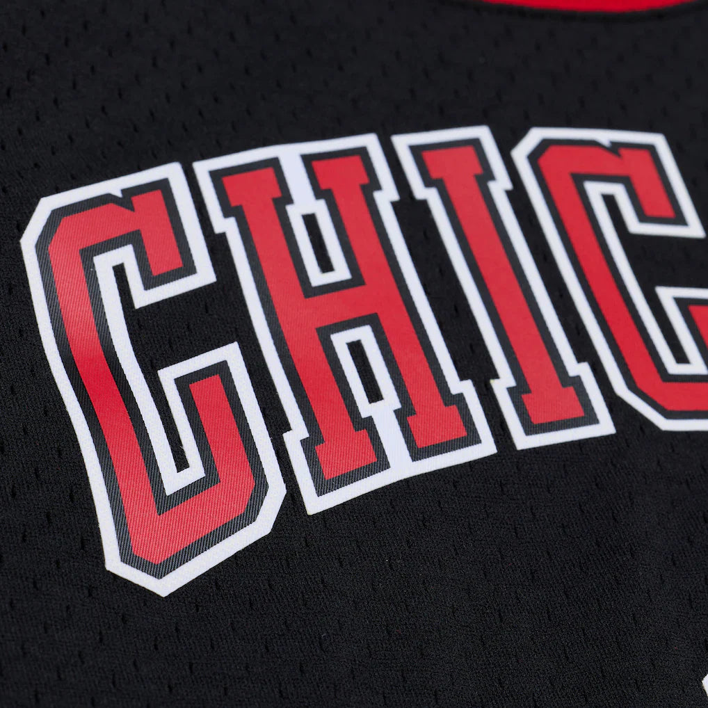 Men's Chicago Bulls Derrick Rose Mitchell & Ness Black 2010-11 Hardwood Classics Swingman Jersey