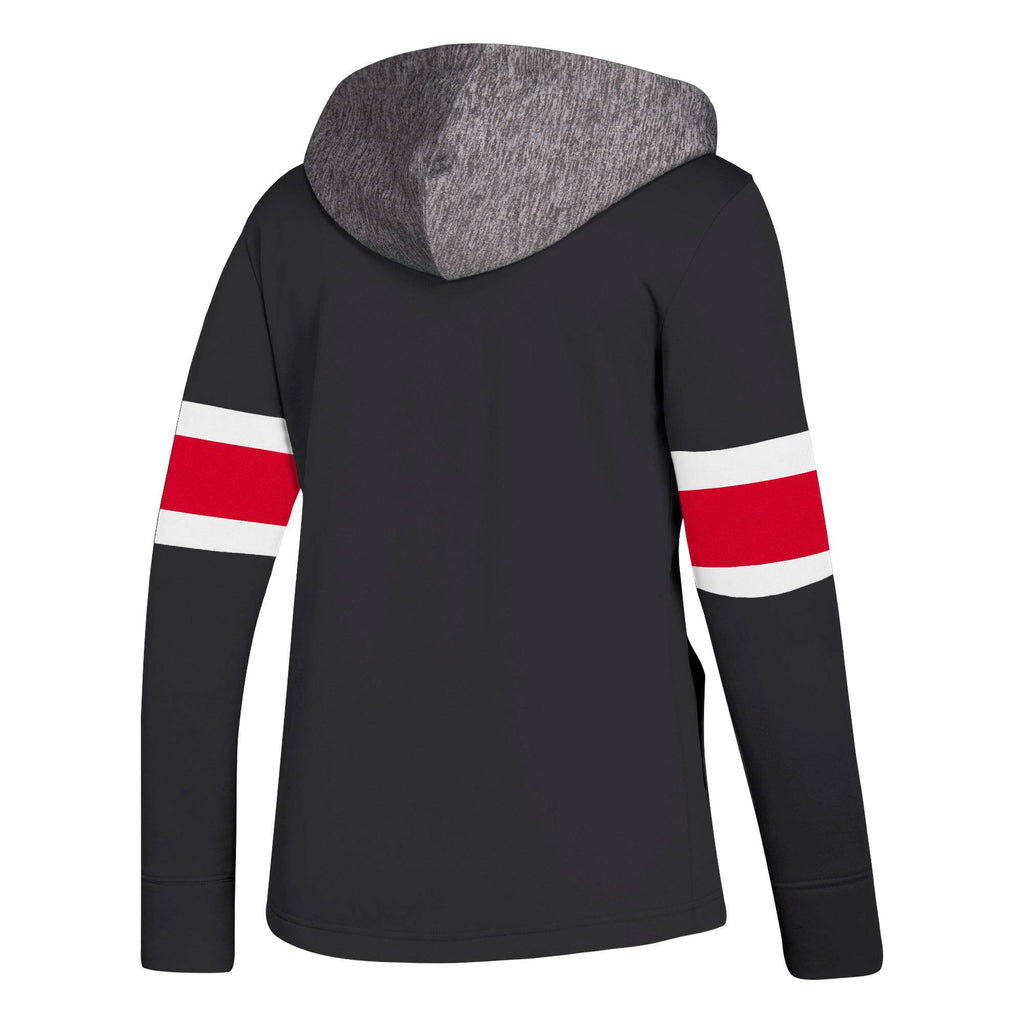 Women's Adidas Chicago Blackhawks Platinum Jersey Crewdie Hoodie