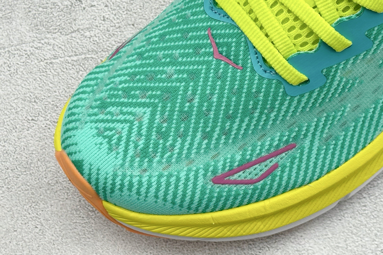 HOKA Clifton 9 Teal Multi-Color Daily Cushioned Running Trainers