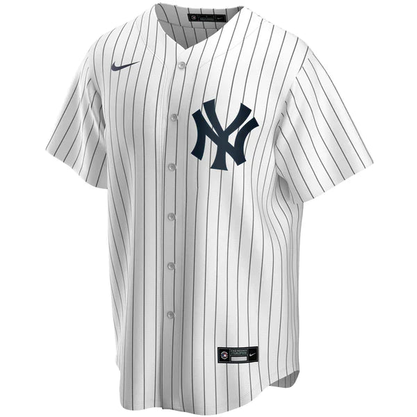 Men's Nike Aaron Judge #99 White New York Yankees Home Official Replica Player Jersey