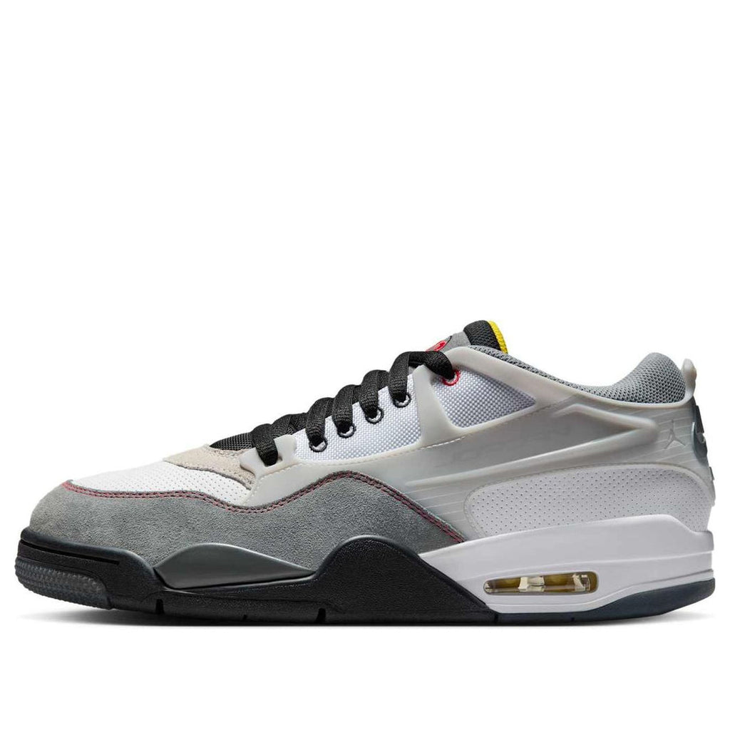Air Jordan 4 RM Premium 'White Black Smoke Grey Fire Red'