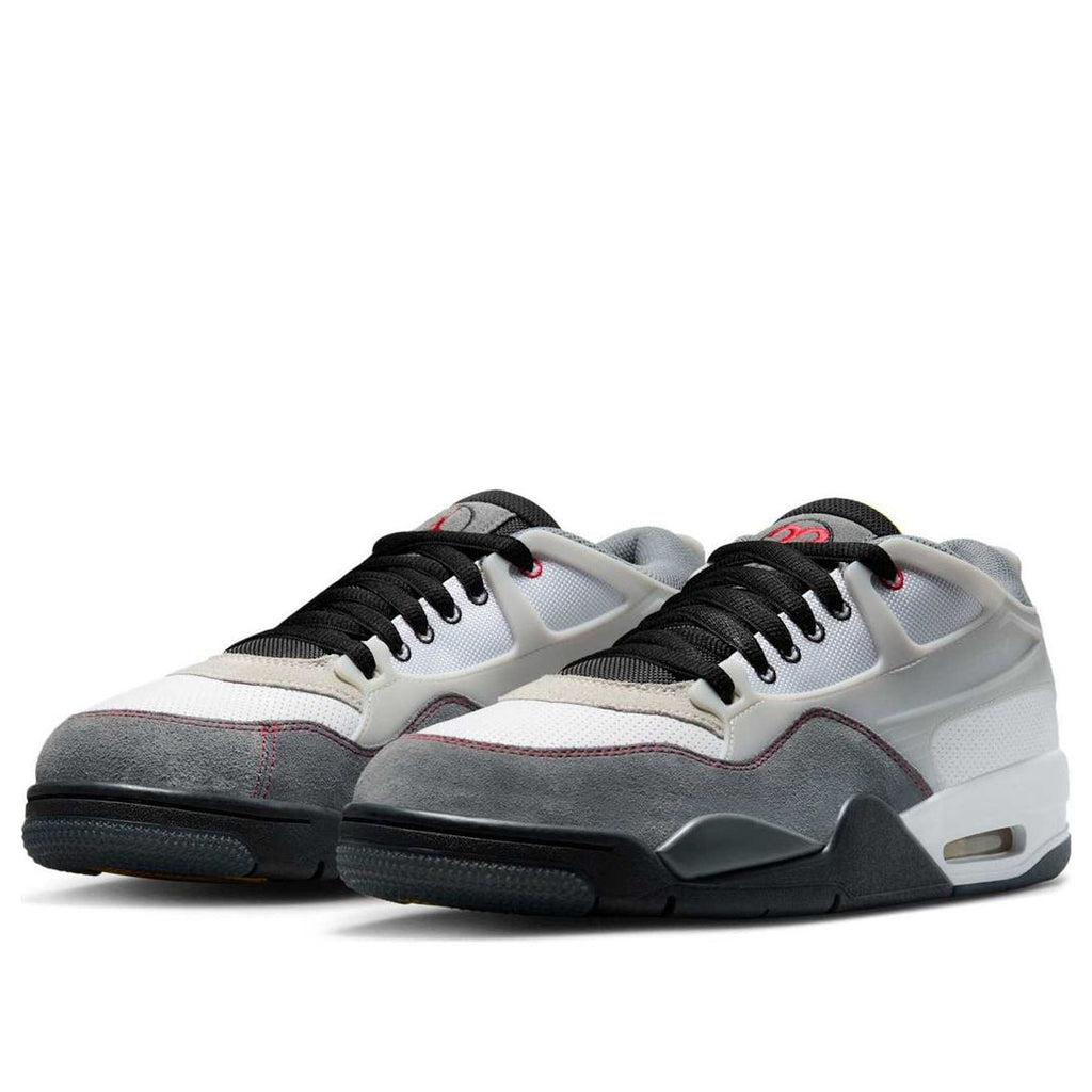 Air Jordan 4 RM Premium 'White Black Smoke Grey Fire Red'
