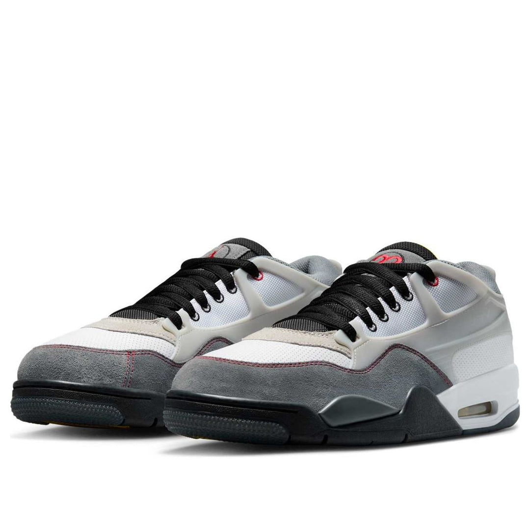 Air Jordan 4 RM Premium 'White Black Smoke Grey Fire Red'