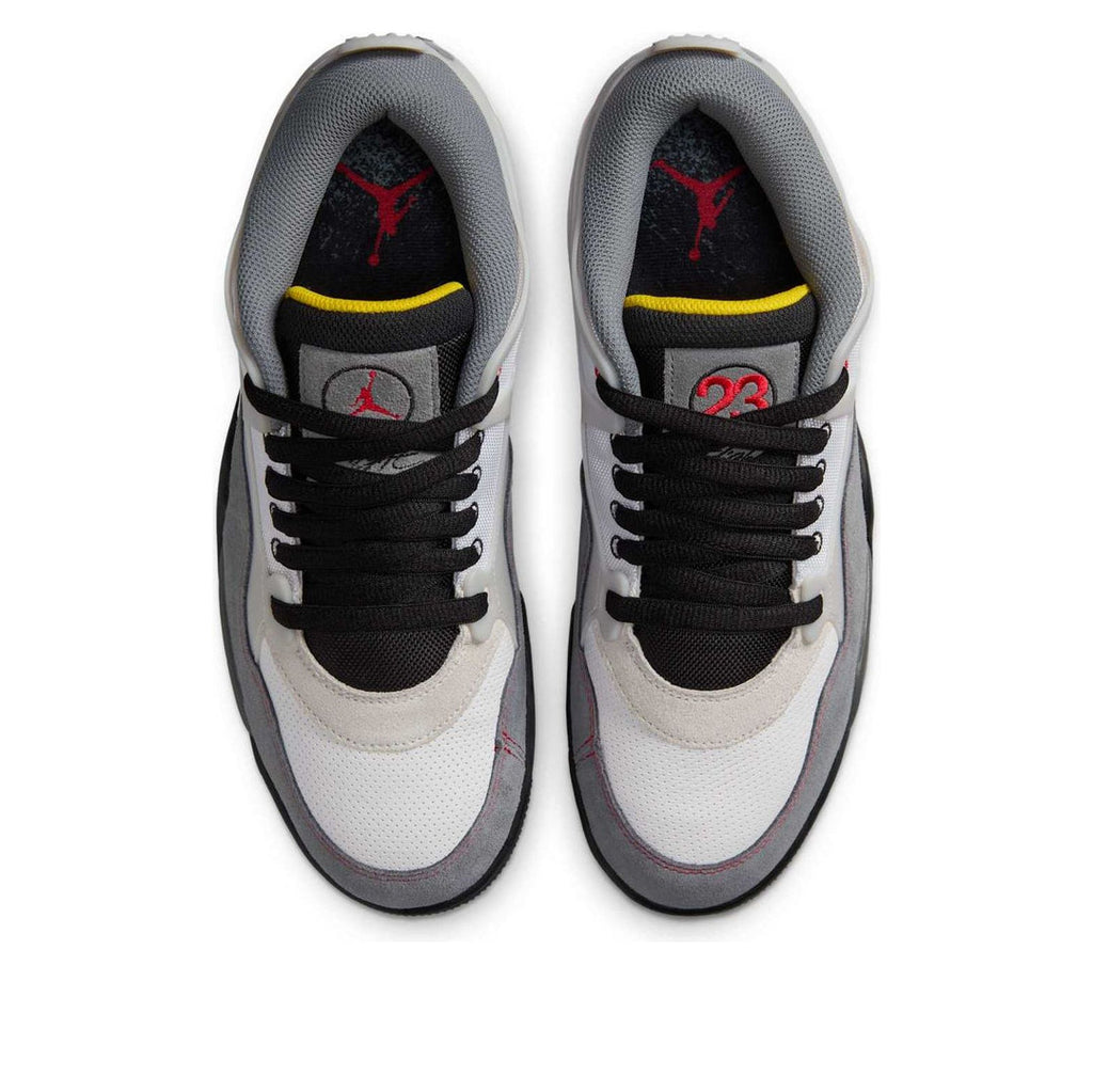 Air Jordan 4 RM Premium 'White Black Smoke Grey Fire Red'