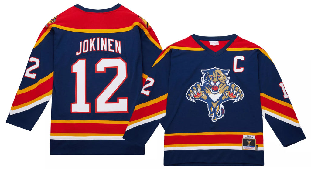 Men's Florida Panthers Olli Jokinen Navy Mitchell & Ness Power Play Jersey