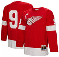 Mitchell & Ness Men's Detroit Red Wings Gordie Howe #9 1960 Red Power Play Vintage Replica Jersey