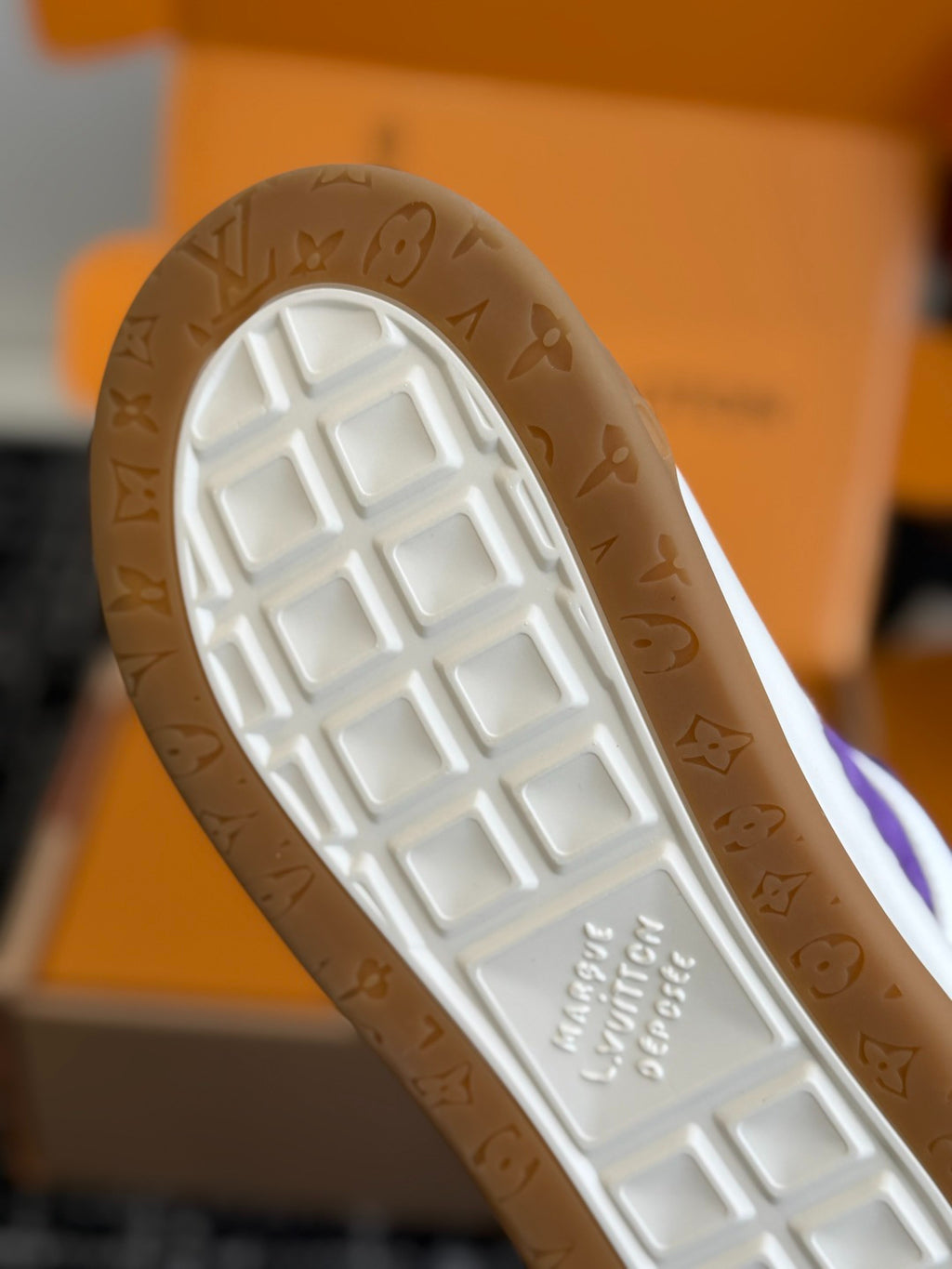 Louis Vuitton LV Tilted Sneaker (Purple Suede)