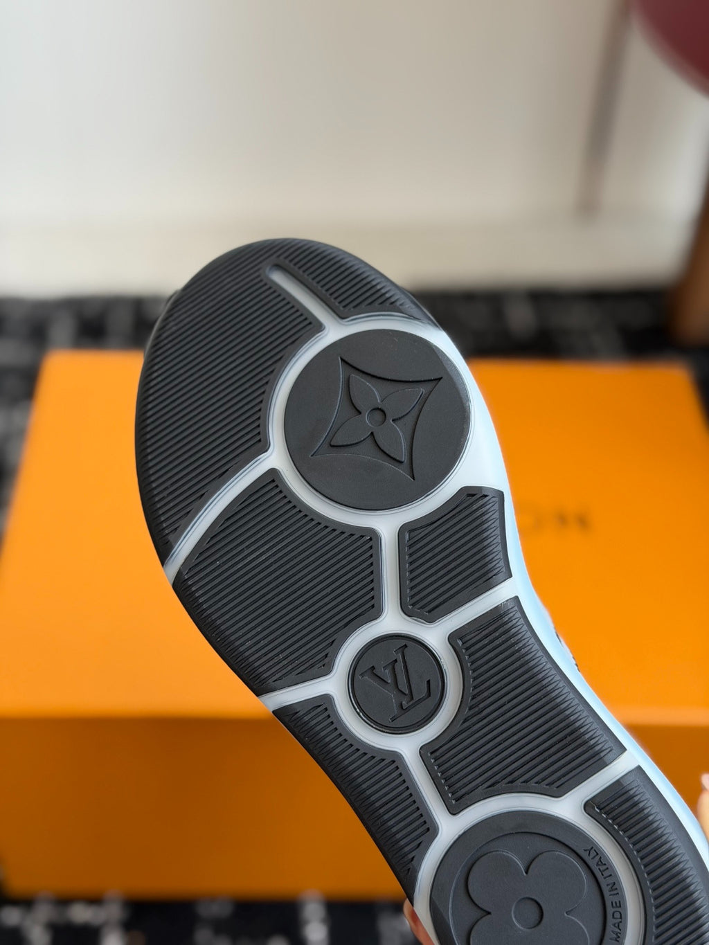 Louis Vuitton LV Sprint Sneaker (Black & Grey)