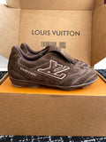 Louis Vuitton LV Kick Sneaker (Brown Suede)
