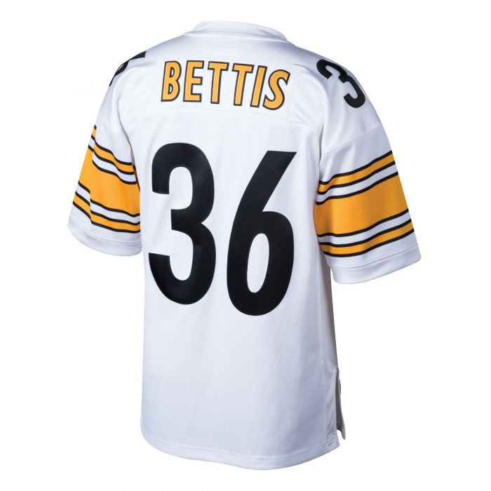 P.Steelers #36 Jerome Bettis White  Authentic Super Bowl Stitched American Football Jerseys