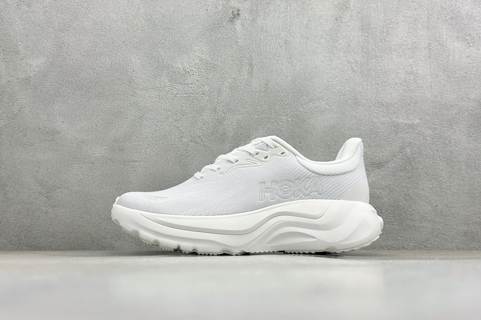 HOKA Arahi 8 Triple White Stability Road Running Shoes