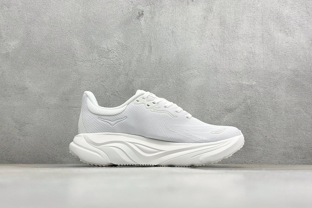 HOKA Arahi 8 Triple White Stability Road Running Shoes