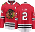 Mens Duncan Keith Chicago Blackhawks Fanatics Branded Red Home Breakaway Jersey