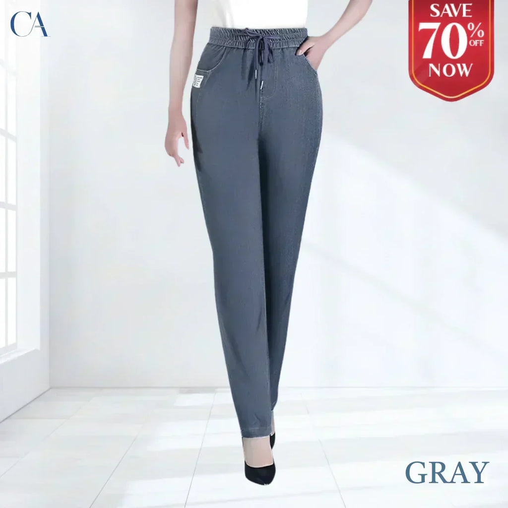 ⏳Limited-time 50% discount!!💕👖High Waist Ultra-Stretch Mom Jeans