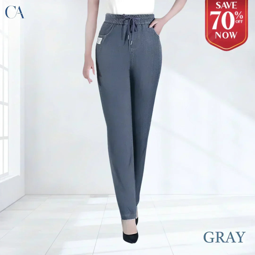 ⏳Limited-time 50% discount!!💕👖High Waist Ultra-Stretch Mom Jeans