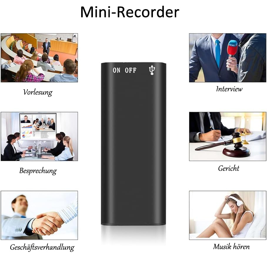 🔥2026 New Arrivals: 50% Off for a Limited Time!🔥 – Smart Sound Capture, Compact & Easy to Use, Long Battery Life 🔋