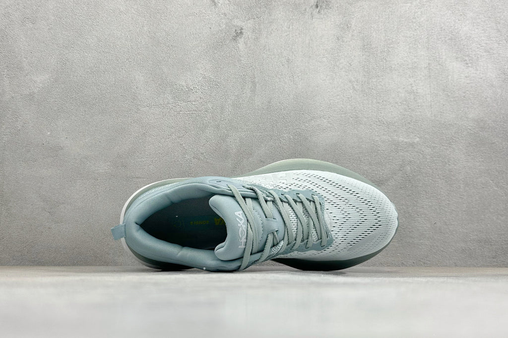 HOKA Bondi 8 Mint Green Gradient Running Sneaker