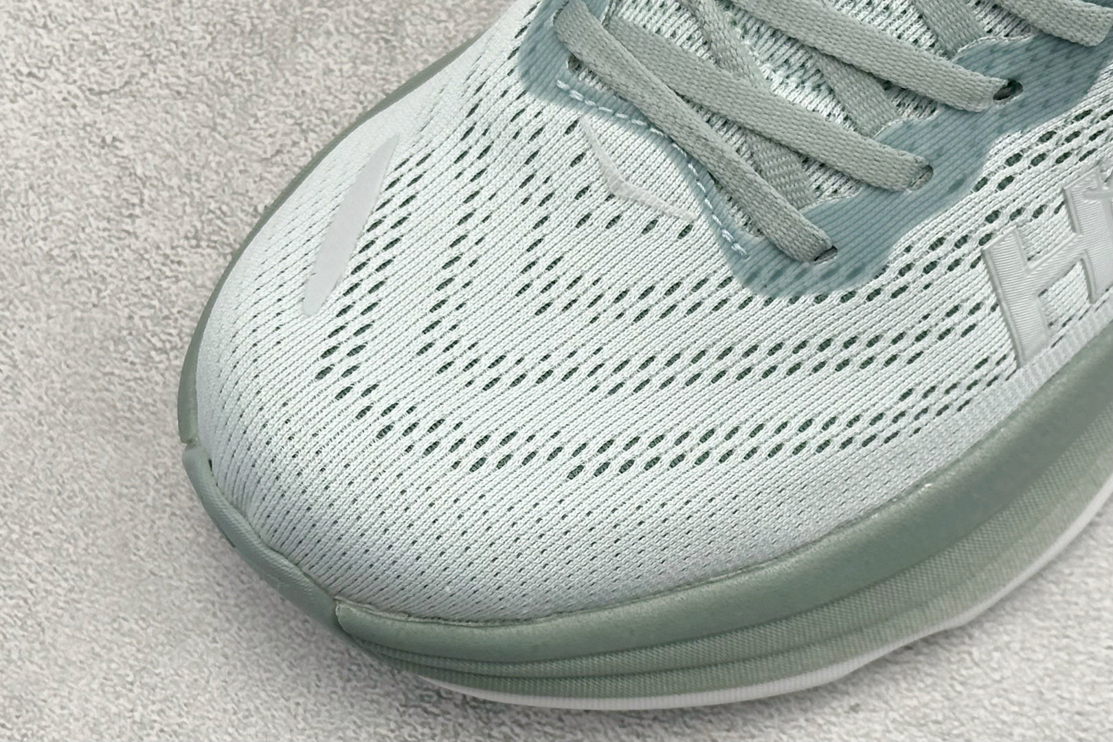 HOKA Bondi 8 Mint Green Gradient Running Sneaker