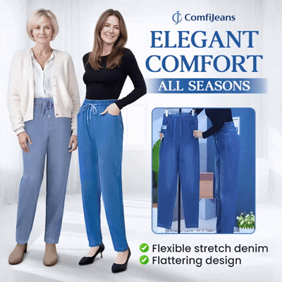 ⏳Limited-time 50% discount!!💕👖High Waist Ultra-Stretch Mom Jeans