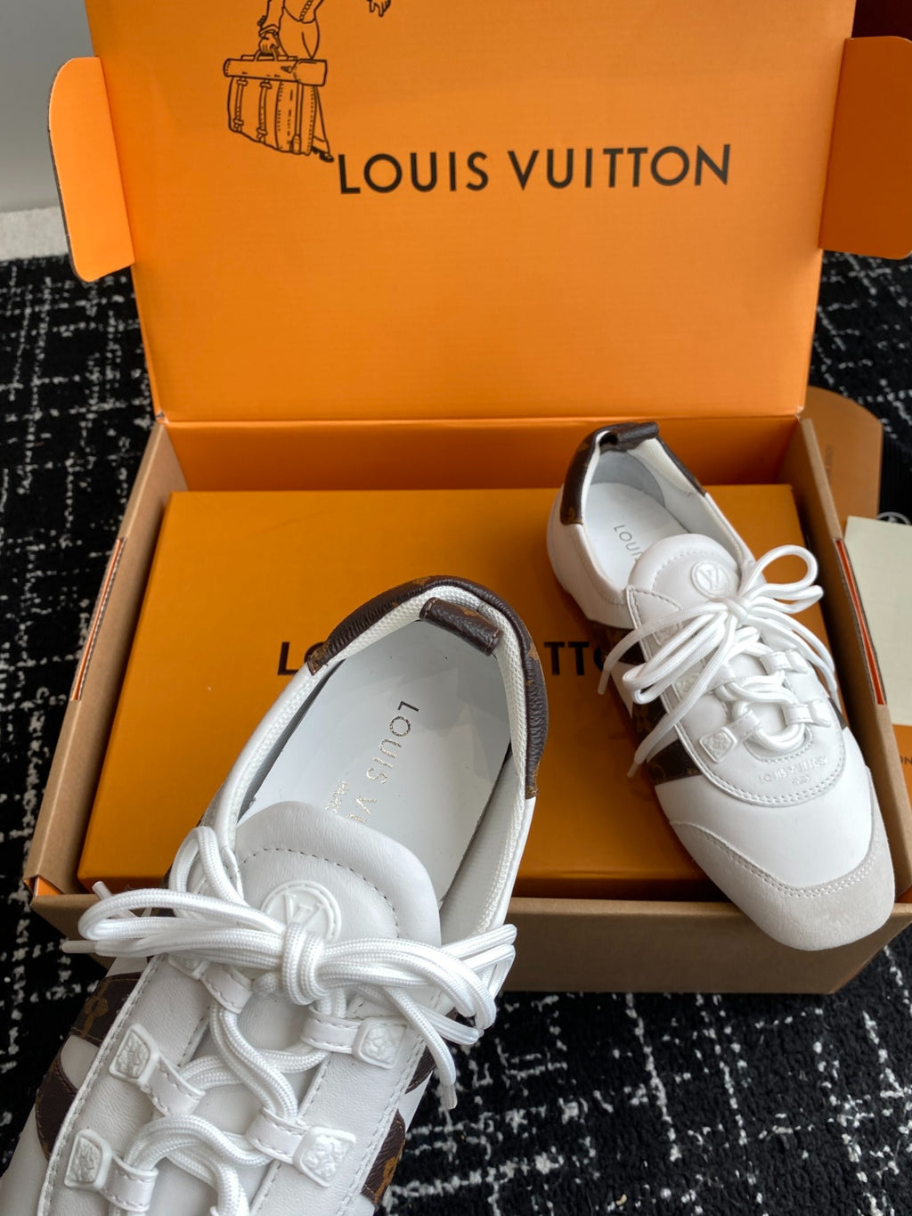 Louis Vuitton LV Recif Sneaker (White/Monogram)