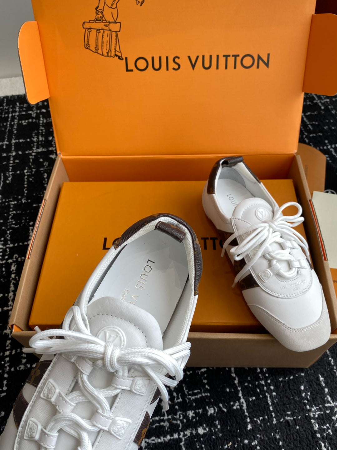Louis Vuitton LV Recif Sneaker (White/Monogram)