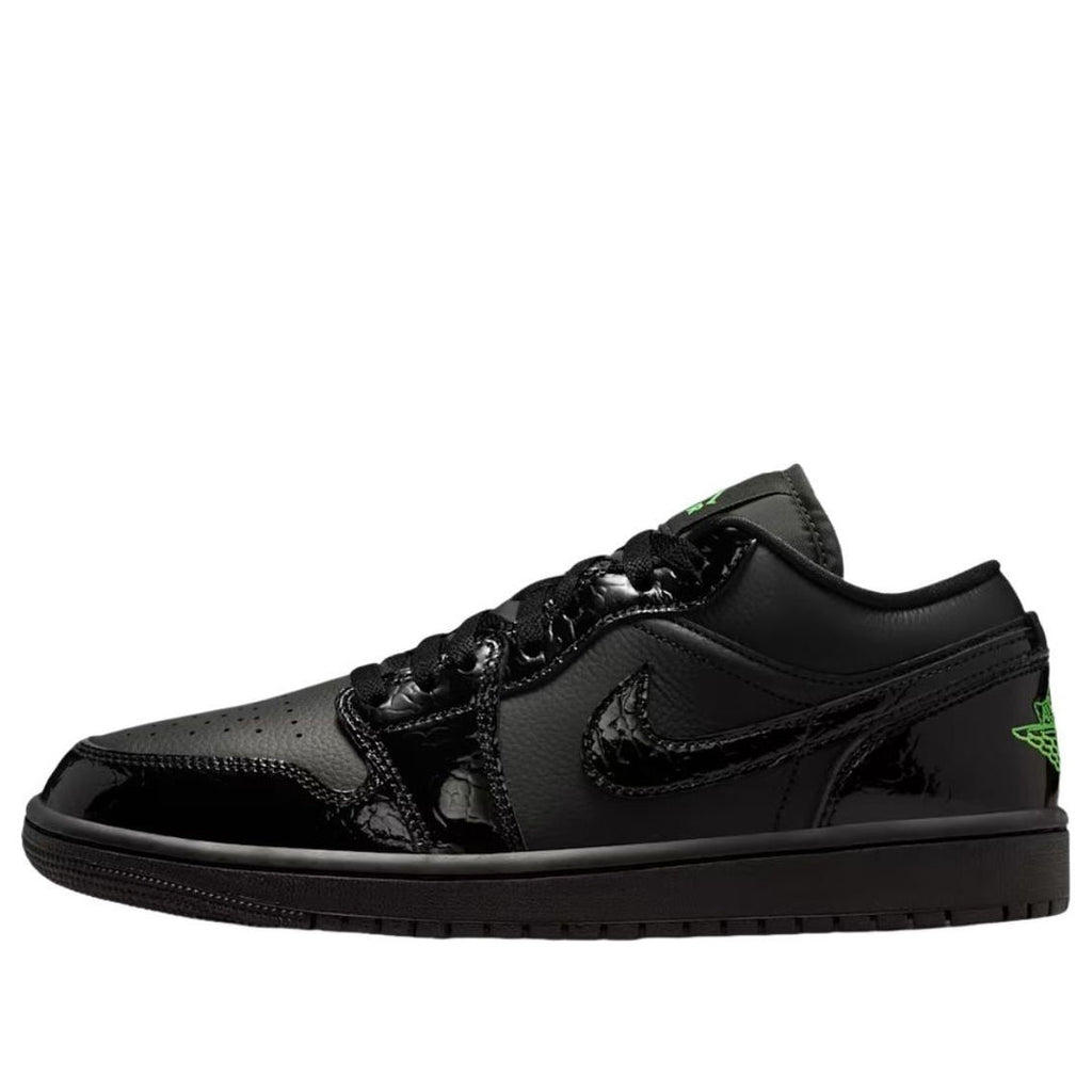 Air Jordan 1 Low 'Black Scream Green'