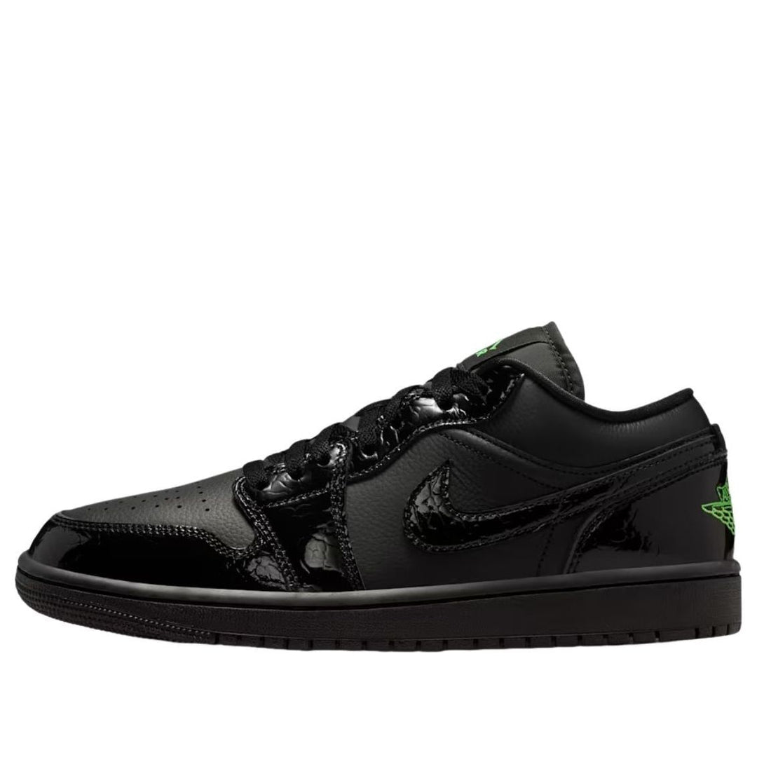 Air Jordan 1 Low 'Black Scream Green'