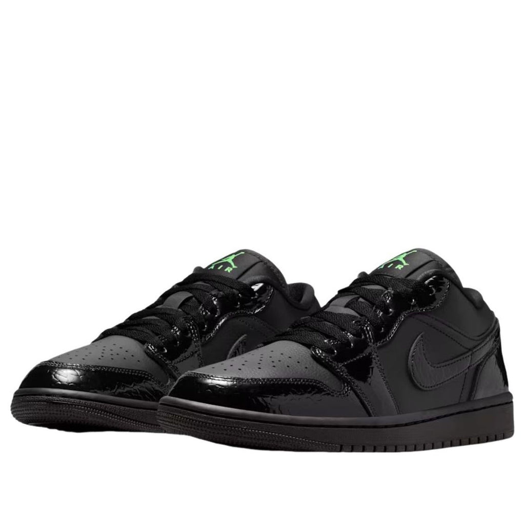 Air Jordan 1 Low 'Black Scream Green'