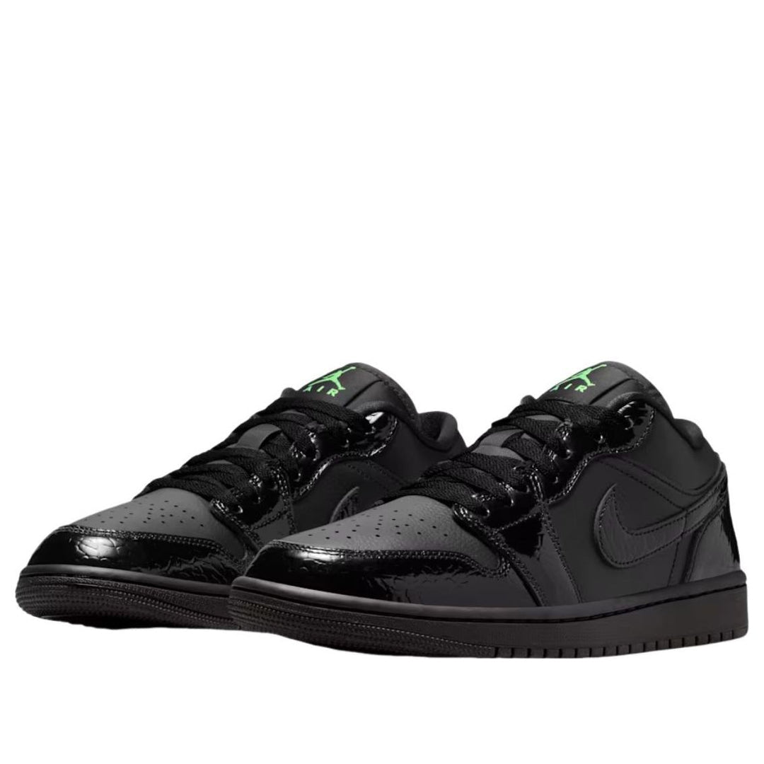 Air Jordan 1 Low 'Black Scream Green'