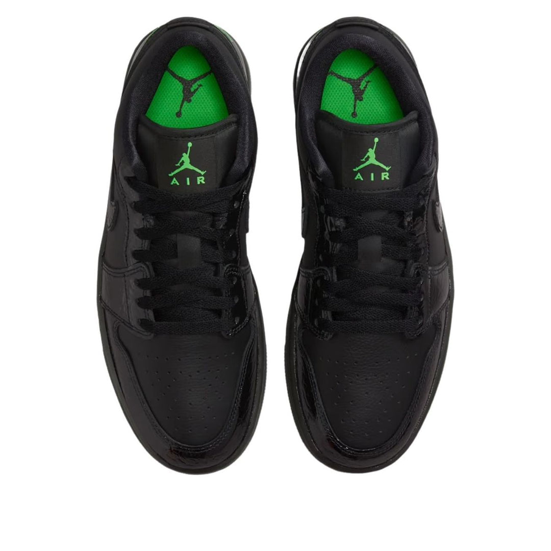 Air Jordan 1 Low 'Black Scream Green'