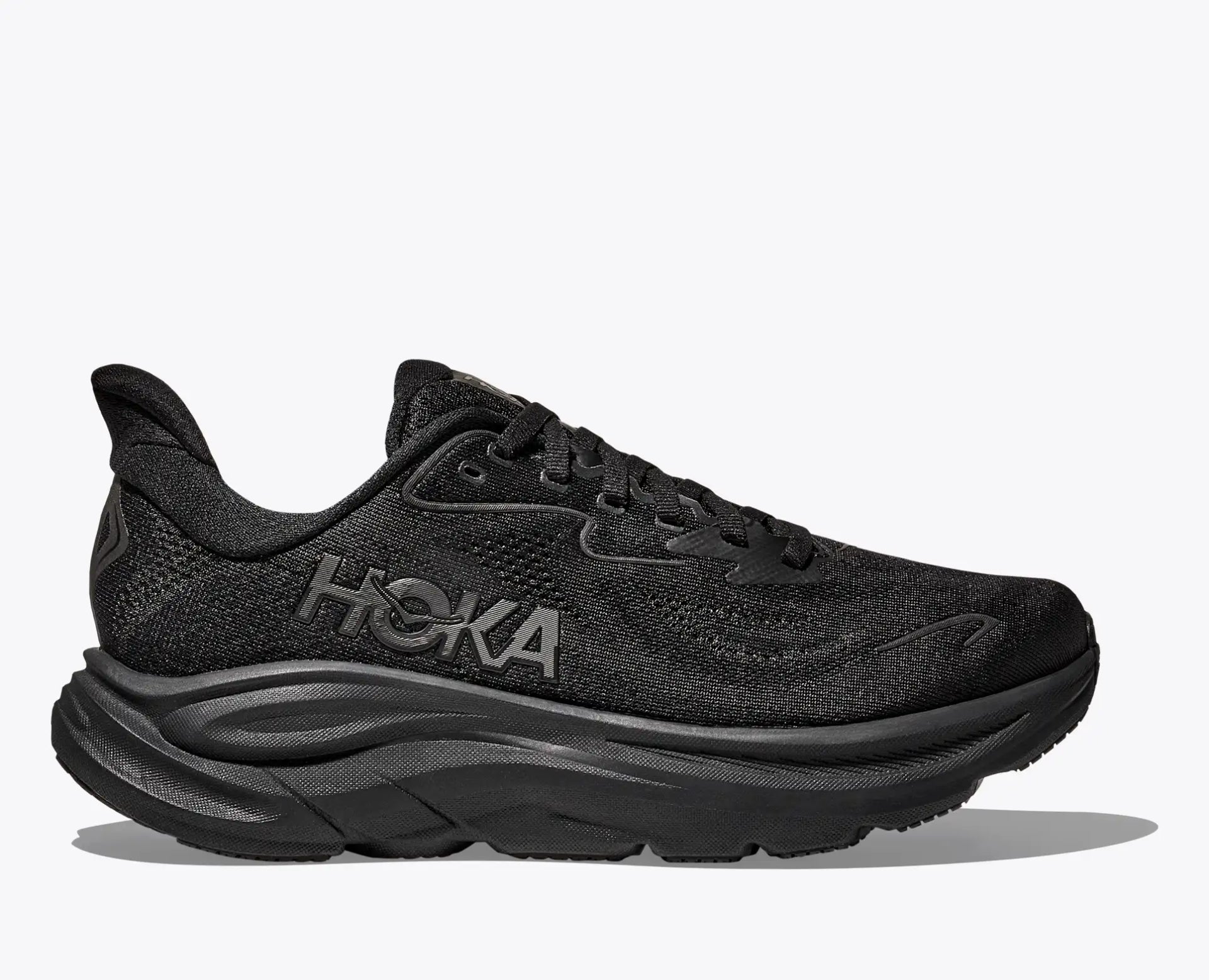 HOKA Clifton 10 Black / Black