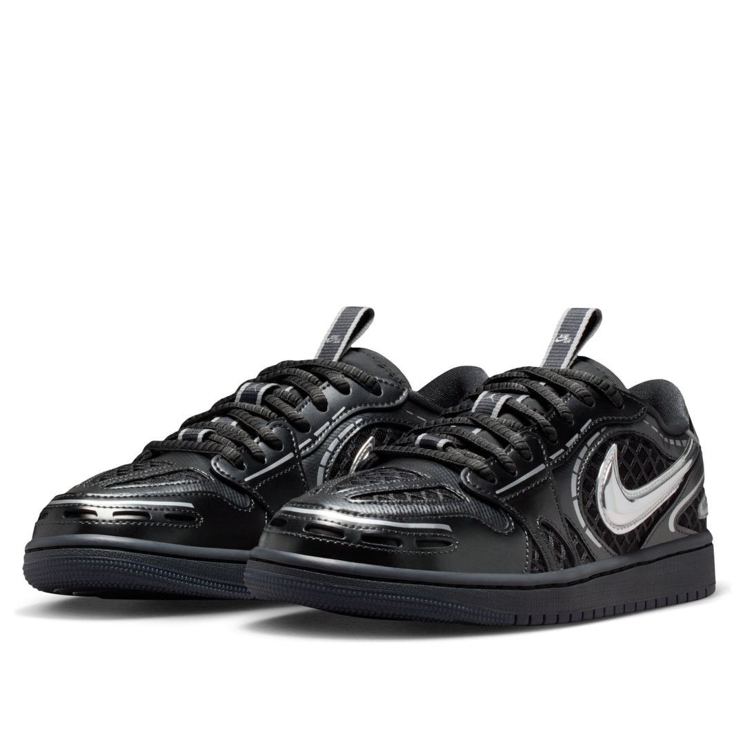 Air Jordan 1 Low Method of Make V3 'Black Metallic Silver'