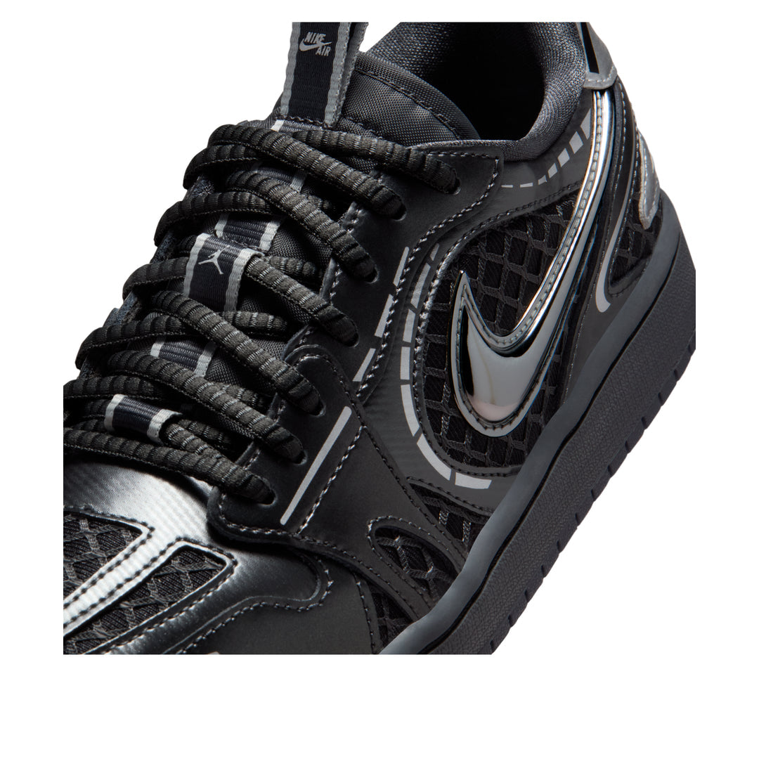 Air Jordan 1 Low Method of Make V3 'Black Metallic Silver'