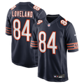 Men's Chicago Bears Colston Loveland Nike Navy Team Color Game Jersey