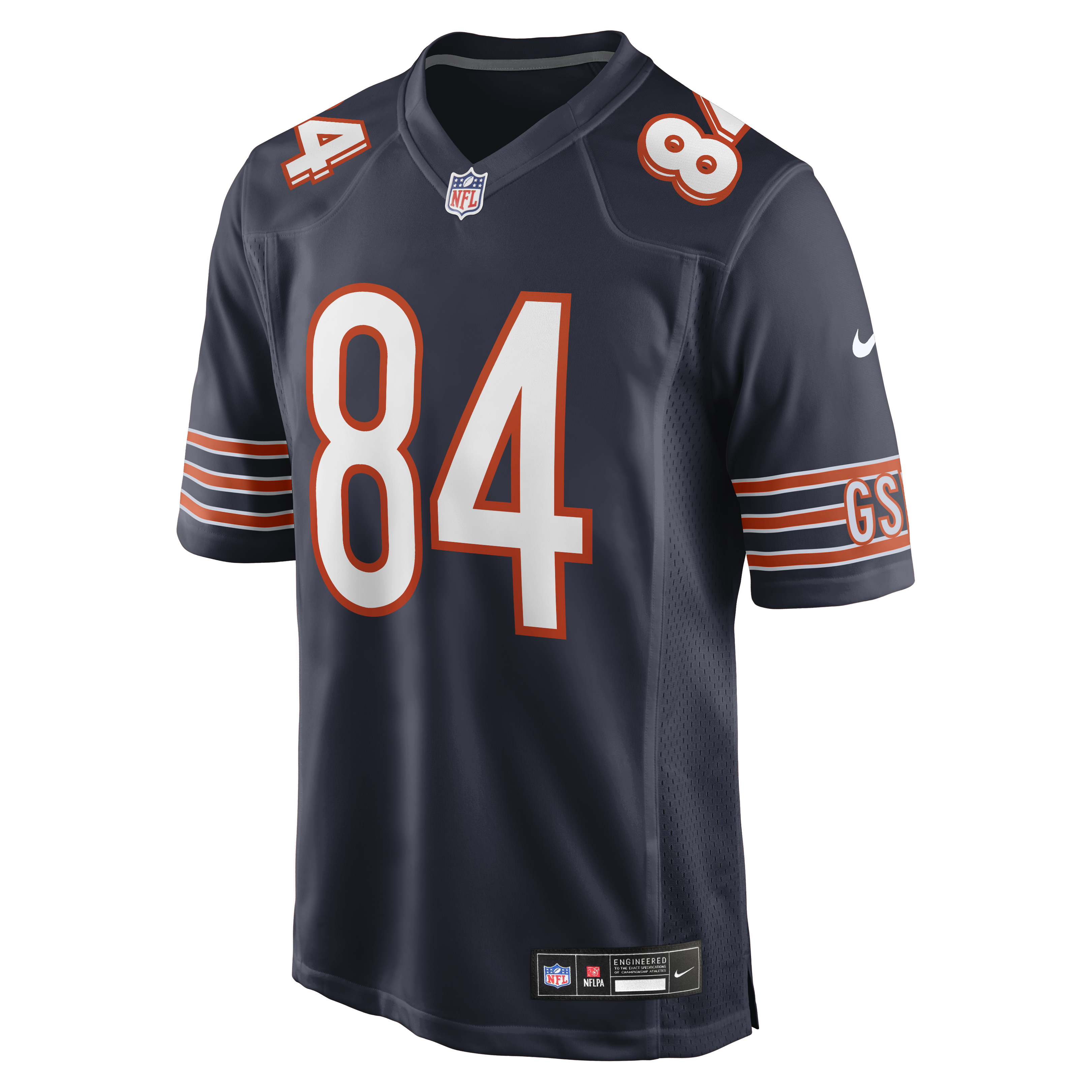 Men's Chicago Bears Colston Loveland Nike Navy Team Color Game Jersey