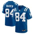 Men's Tyler Warren Indianapolis Colts Nike Blue Replica Game Jersey