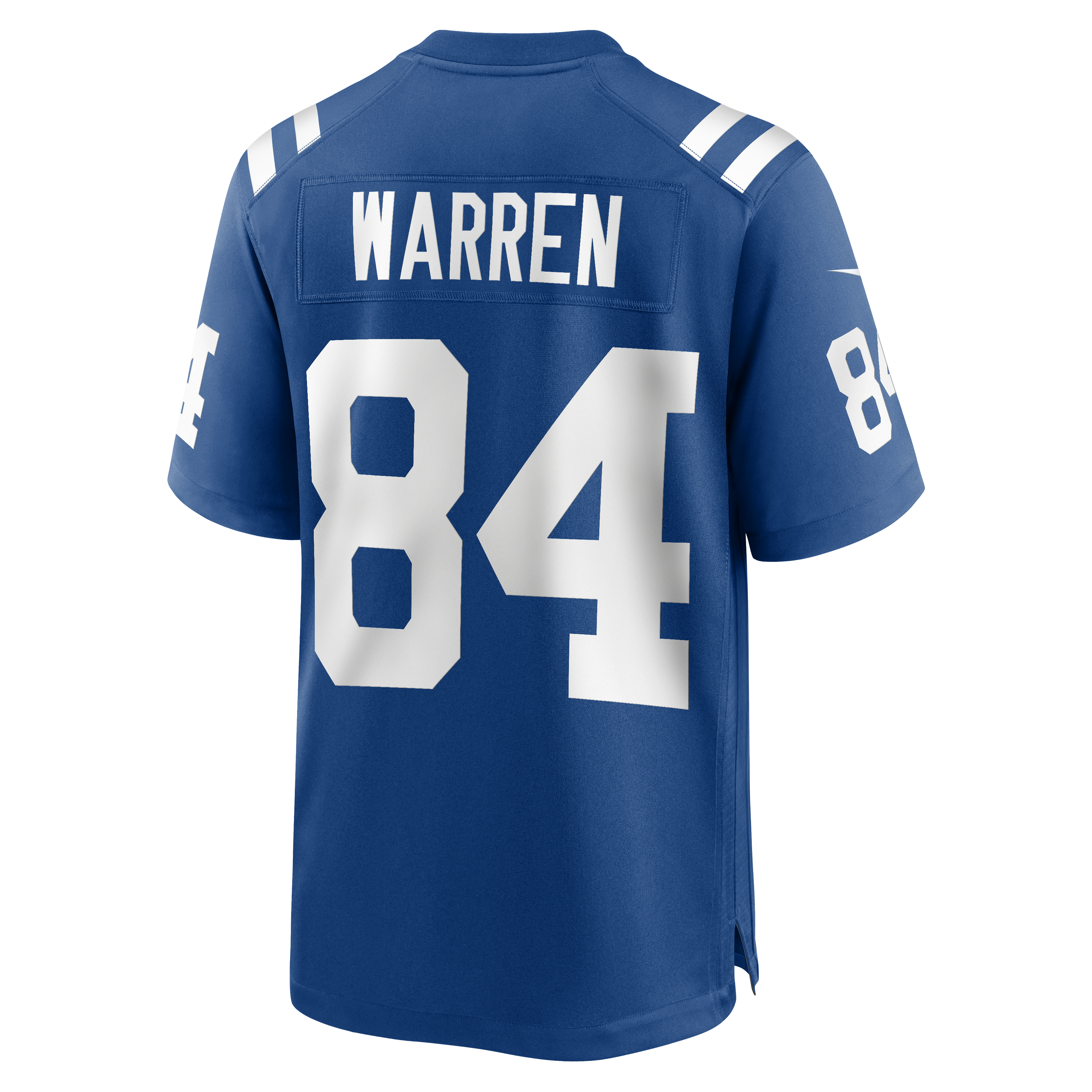 Men's Tyler Warren Indianapolis Colts Nike Blue Replica Game Jersey
