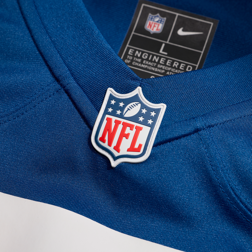 Men's Tyler Warren Indianapolis Colts Nike Blue Replica Game Jersey
