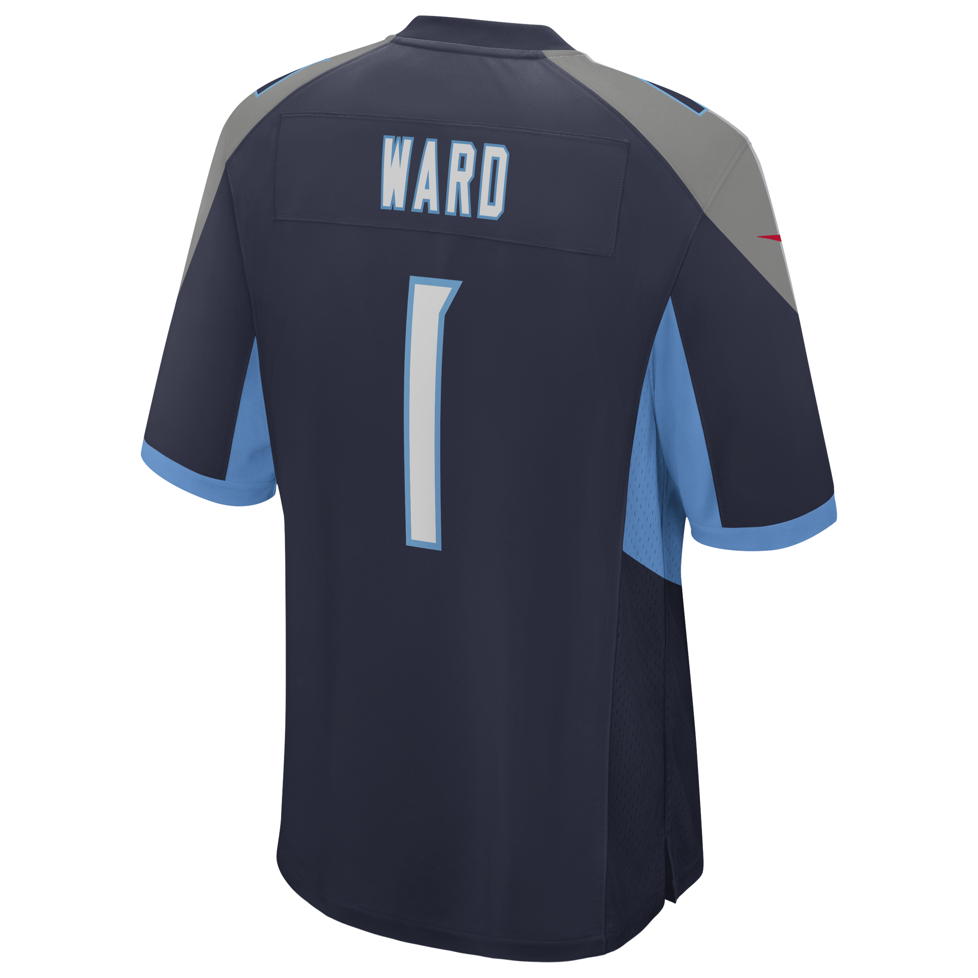 Men's Cam Ward Tennessee Titans Nike Navy Replica Game Jersey