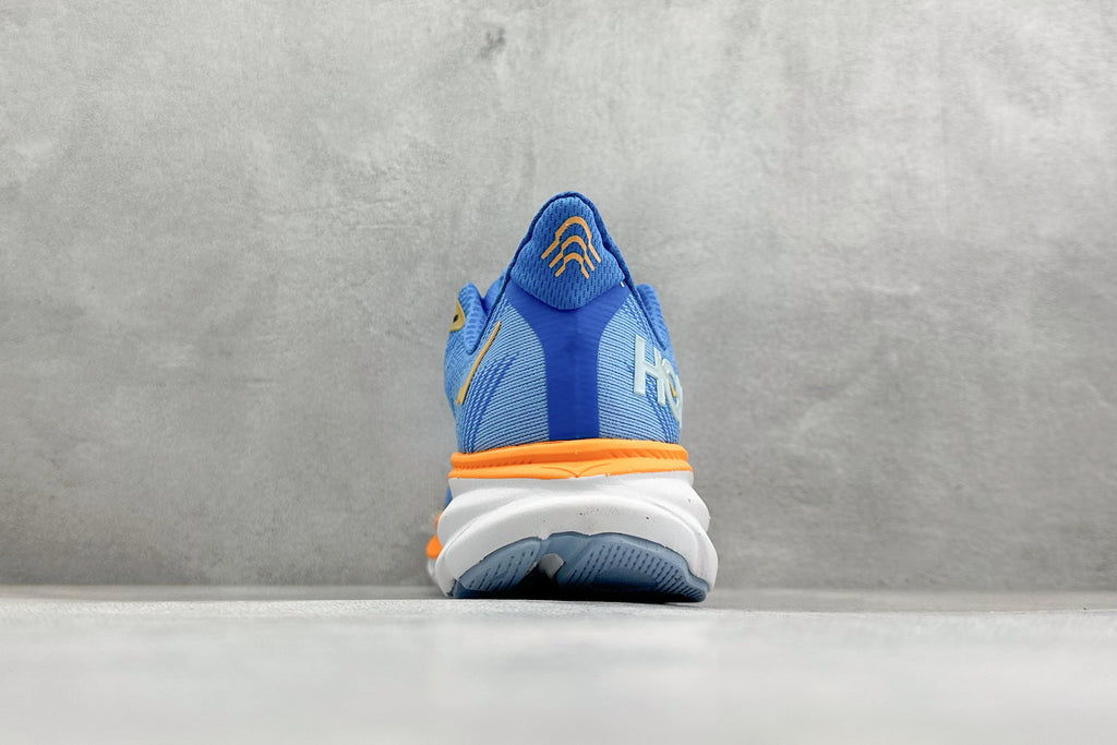 HOKA Clifton 9  Coastal Sky/All Aboard Running Shoe