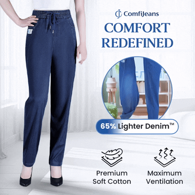 ⏳Limited-time 50% discount!!💕👖High Waist Ultra-Stretch Mom Jeans