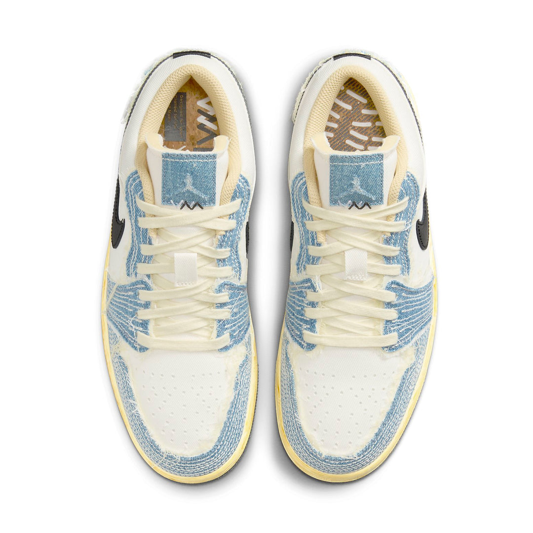 Air Jordan 1 Low SE WRMK 'Sashiko Denim'