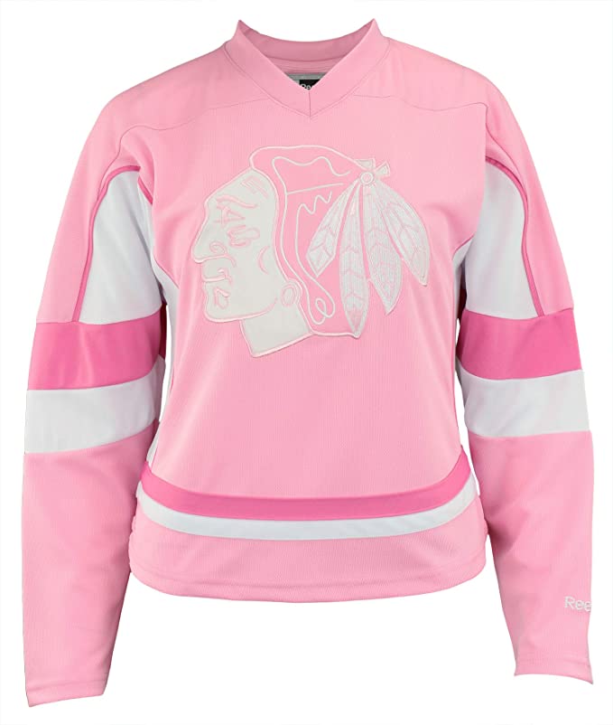 Youth Girls Jonathan Toews Chicago Blackhawks Pink Replica Player Jersey
