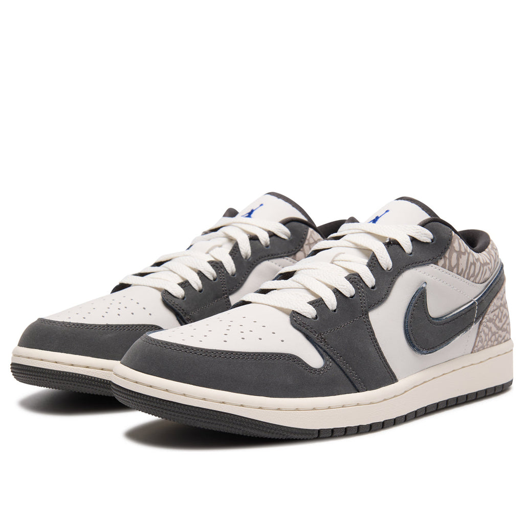 Air Jordan 1 Low SE 'Sail Deep Pewter Elephant Print'