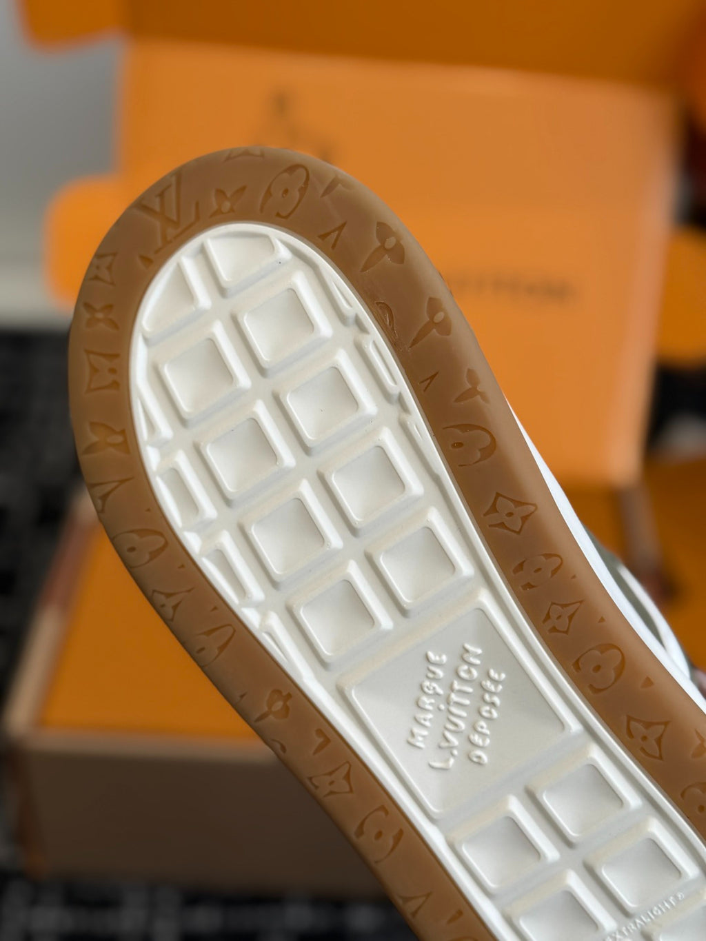 Louis Vuitton LV Tilted Sneaker (Olive Monogram Canvas)