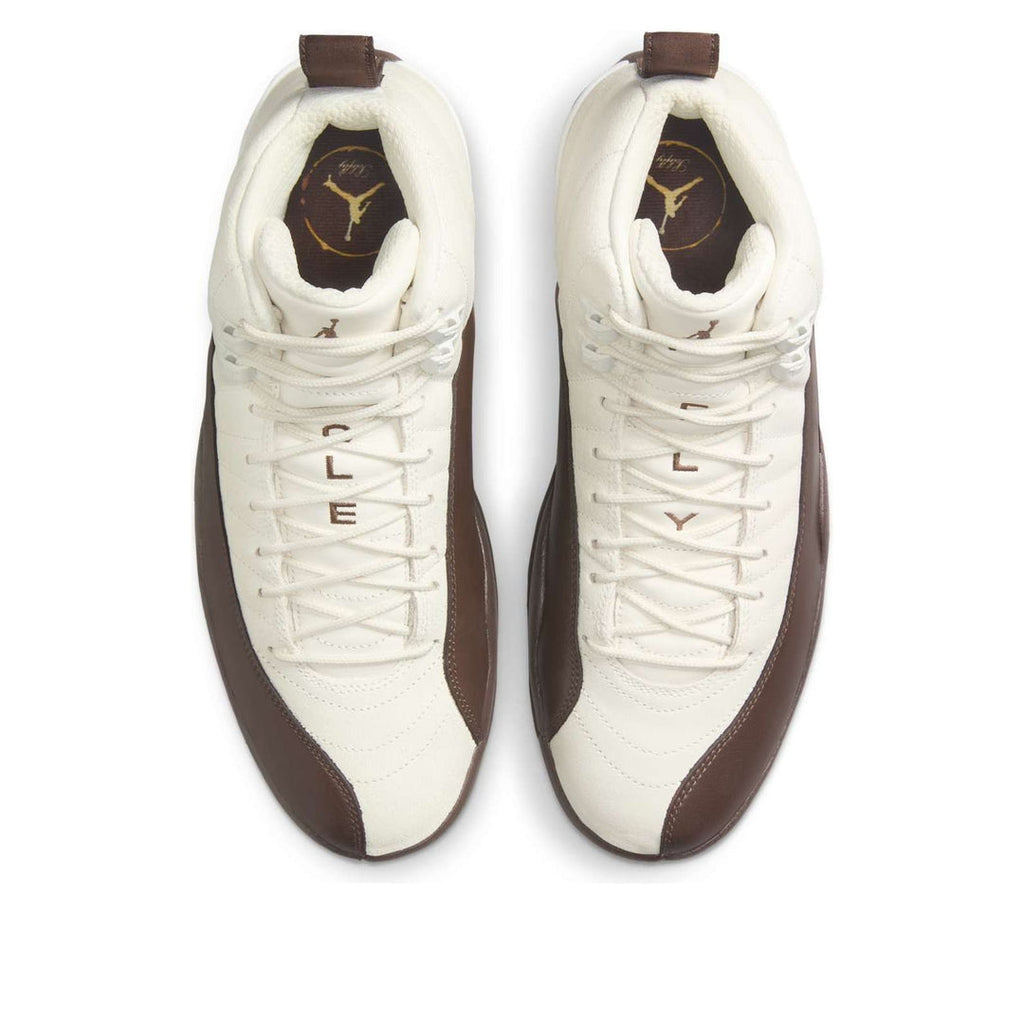 Air Jordan 12 x SoleFly 'Cafecito White Baroque Brown'