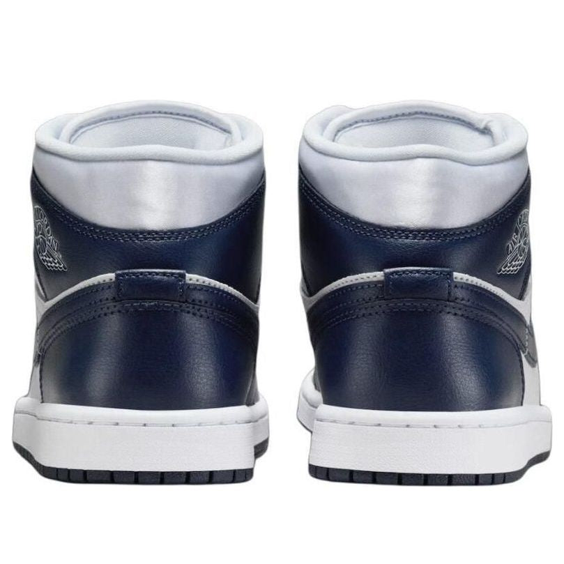 Air Jordan 1 Mid SE 'Football Grey White Midnight Navy'